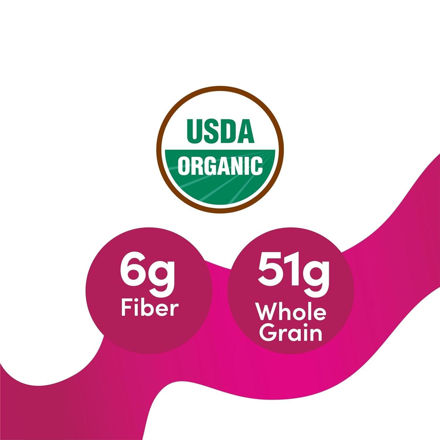 Kashi Generic Kashi - Organic Berry Fruitful Breakfast Cereal - Family Breakfast - Organic Fiber Cereal - 13.4 Oz Box - 6 Boxes