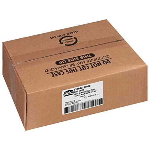 Heinz Heinz BBQ Sauce Dip Cup Single Serve Packet (1 oz Packets, Pack of 100)