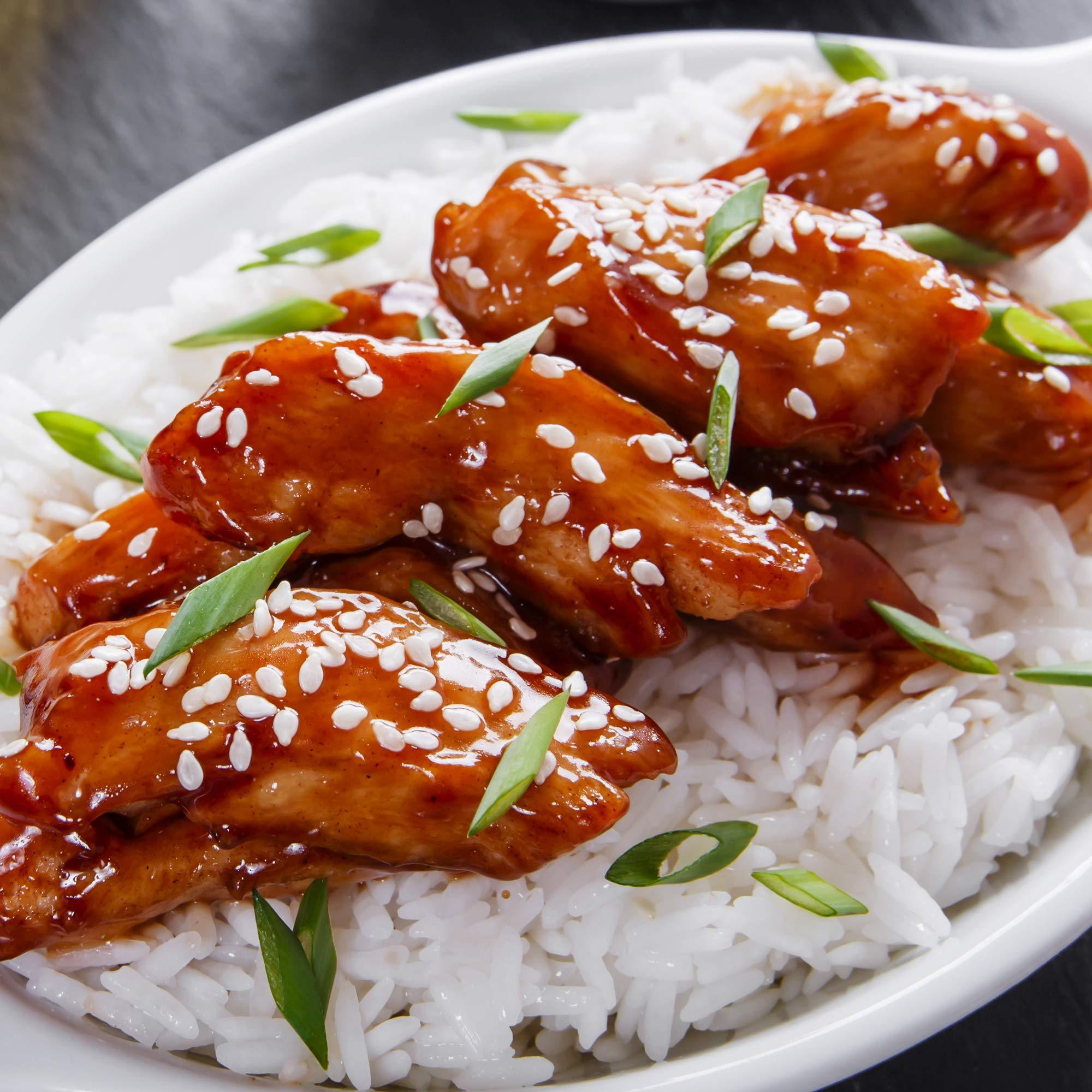 Asian Fusion Organic Asian Fusion Sesame Teriyaki Sauce - Asian General Tso\'s Organic Teriyaki Sauce - USDA Organic, Non-GMO Project Verified, Gluten Free, Kosher Parve, Made In USA, 15 Oz (1 Pack)