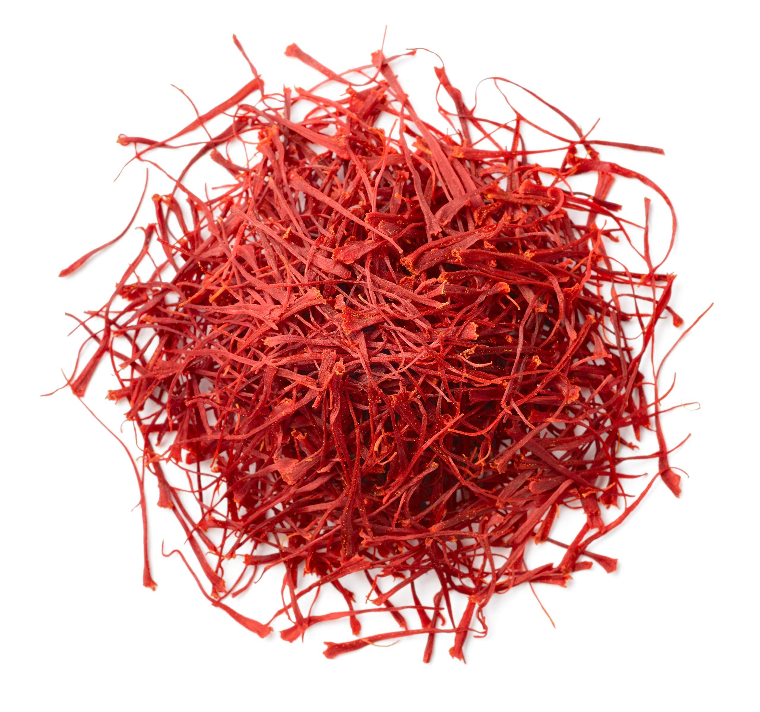 Vanilla Bean Kings Premium Saffron Threads, Pure All Red Saffron Spice | Super Negin Grade | For Culinary Use Such as Tea, Paella, Golden Milk, Rice, & Risotto (5 Grams)