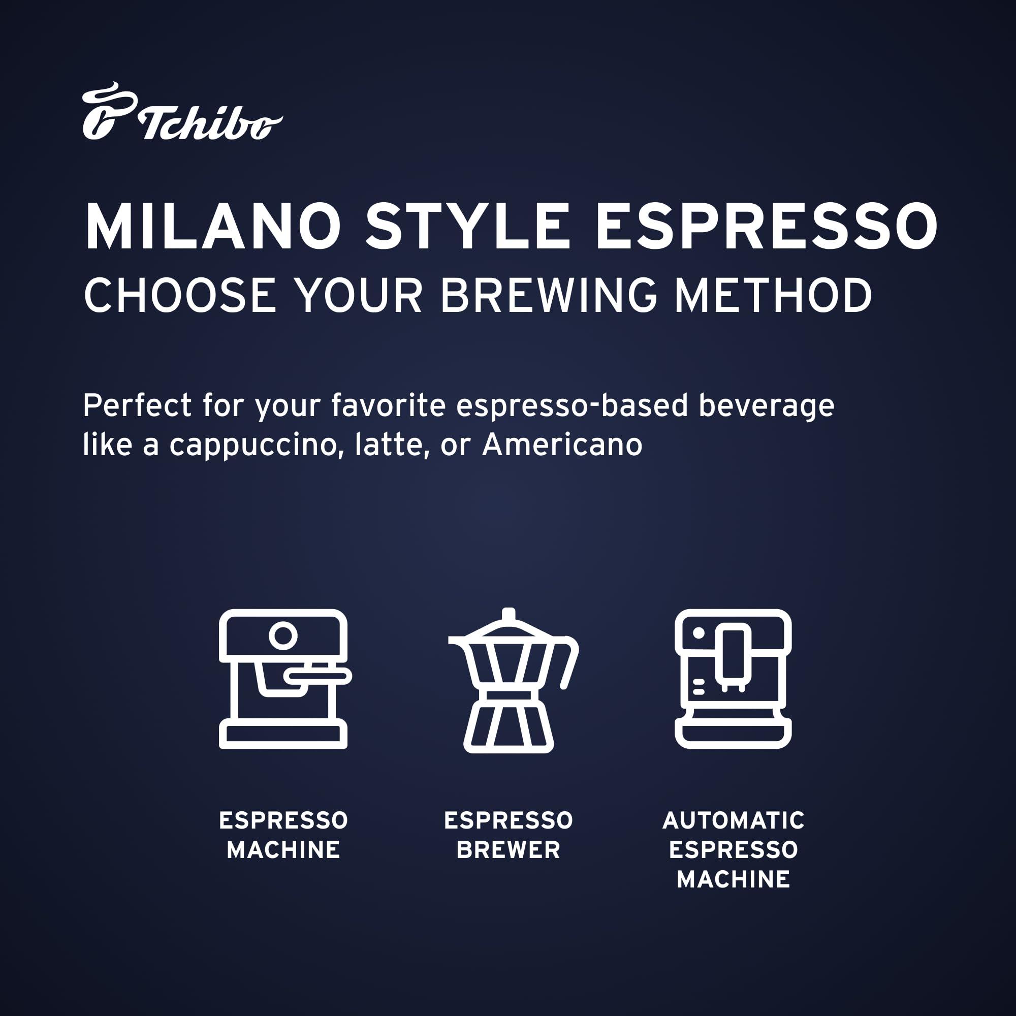 Tchibo Tchibo Barista Milano Style Espresso Beans, 17.6 Ounce (Pack of 10)