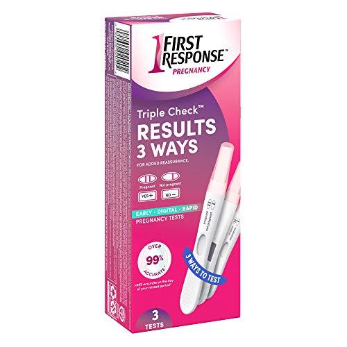 FIRST RESPONSE First Response Triple Check Pregnancy Test 3 ct.