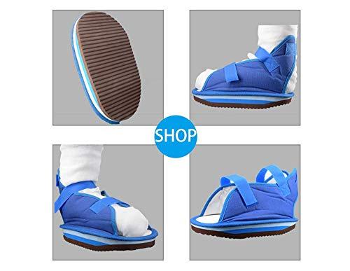 GHzzY GHzzY Post-op Shoe for Broken Toe/Foot Fracture - Unisex Medical Walking Shoe Protection Cast Boot with Adjustable Straps - Non-Slip,L