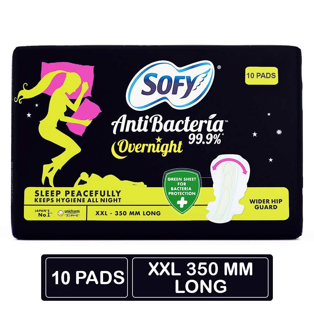 Sofy Sofy Bodyfit Overnight Pads - 10 Pieces (XXL)