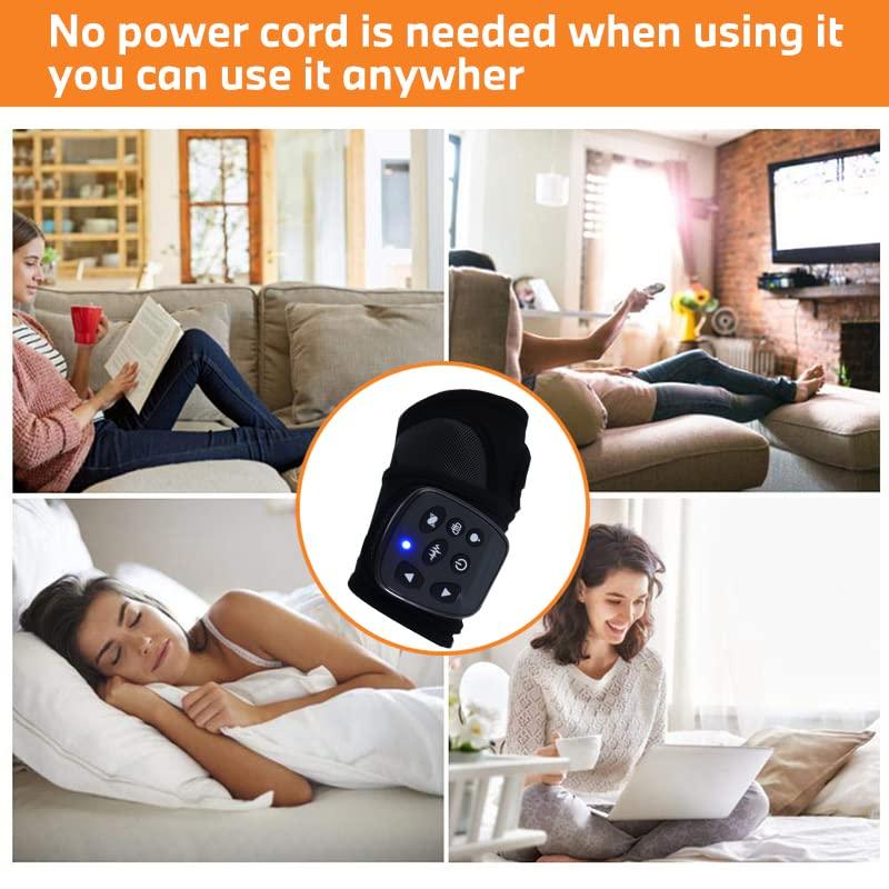 EGEN EGEN Air Compression Wrist Heating Massager Ankle Massager Acupoint Pain Relief Massage Hand Pump Lymph Release Massage