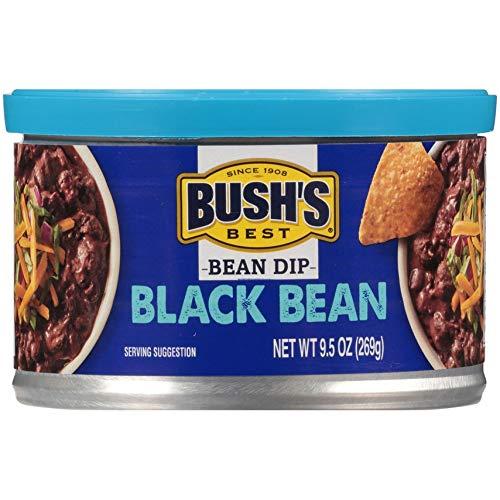 Bush's Best Bush’s Best Black Bean Dip, 9.5 Ounce (Pack of 12)