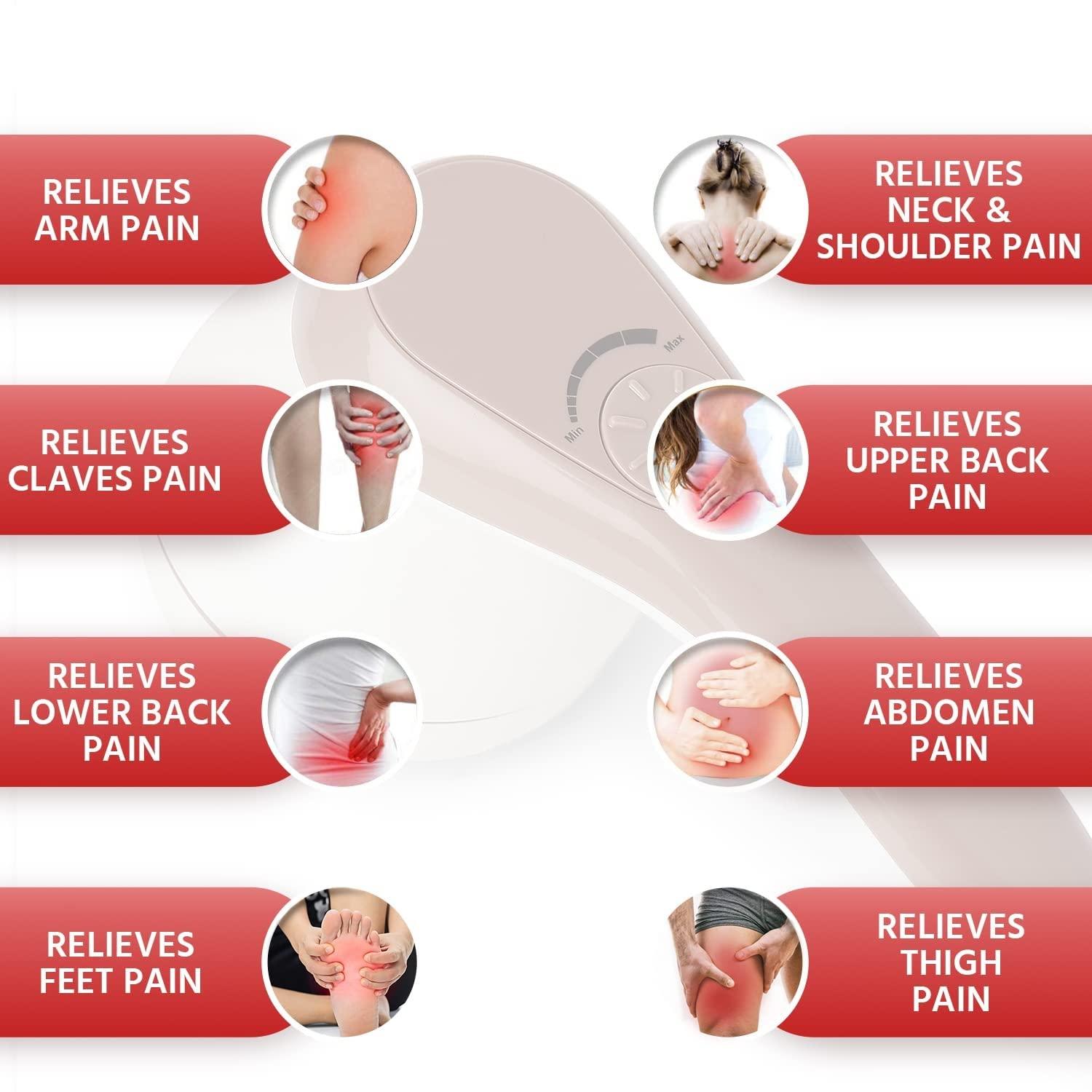 Generic Powerful Handheld Electric Manipol Massager| Massager for Pain Relief | Massage at Home