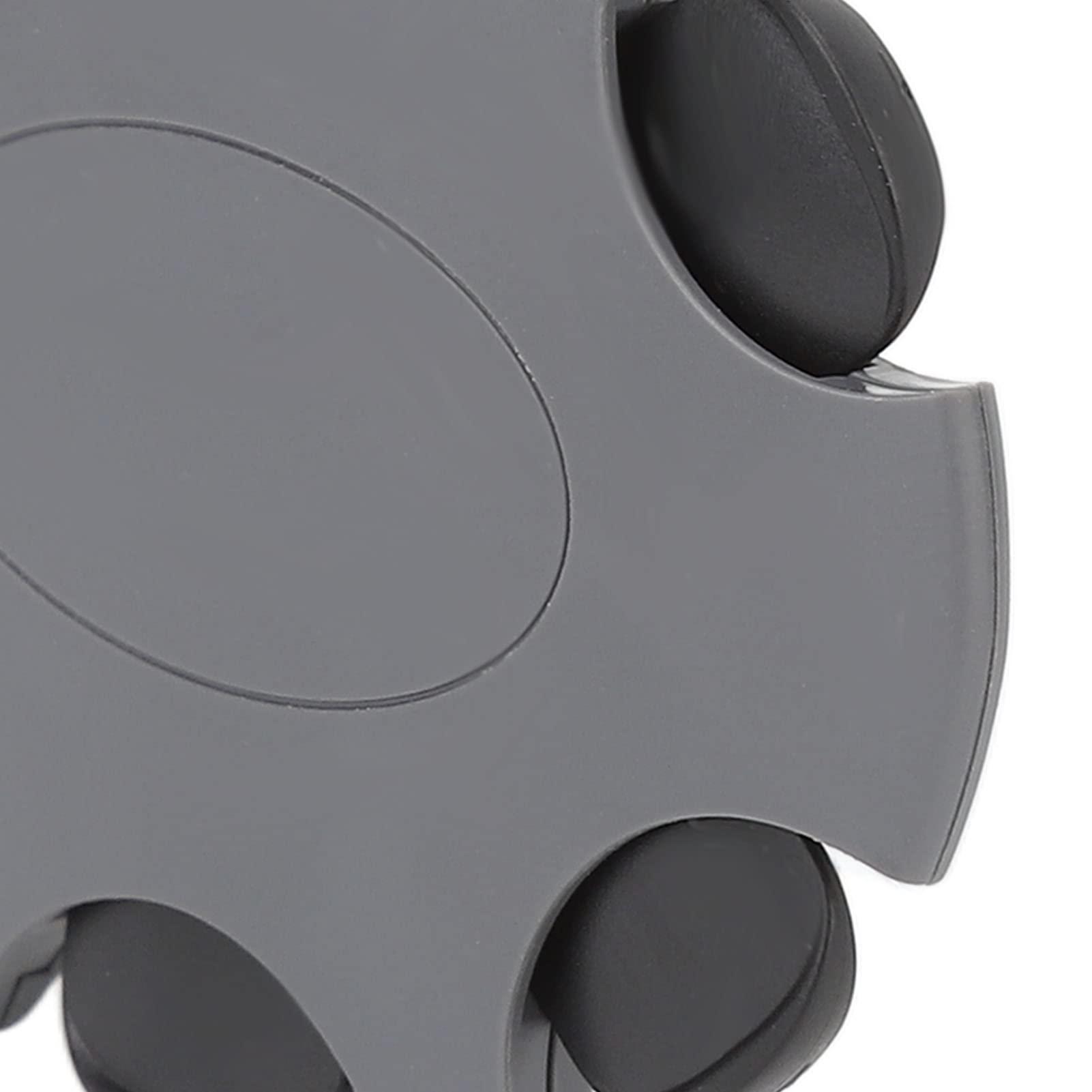 FILFEEL 19 Tube Wheelchair Footrest, Elevating Legs, Textured Surfaces, Universal Foot Pedal Replacement Parts for Enhanced Comfort, Prevent Slipping, Long Time Support, Nylon Material