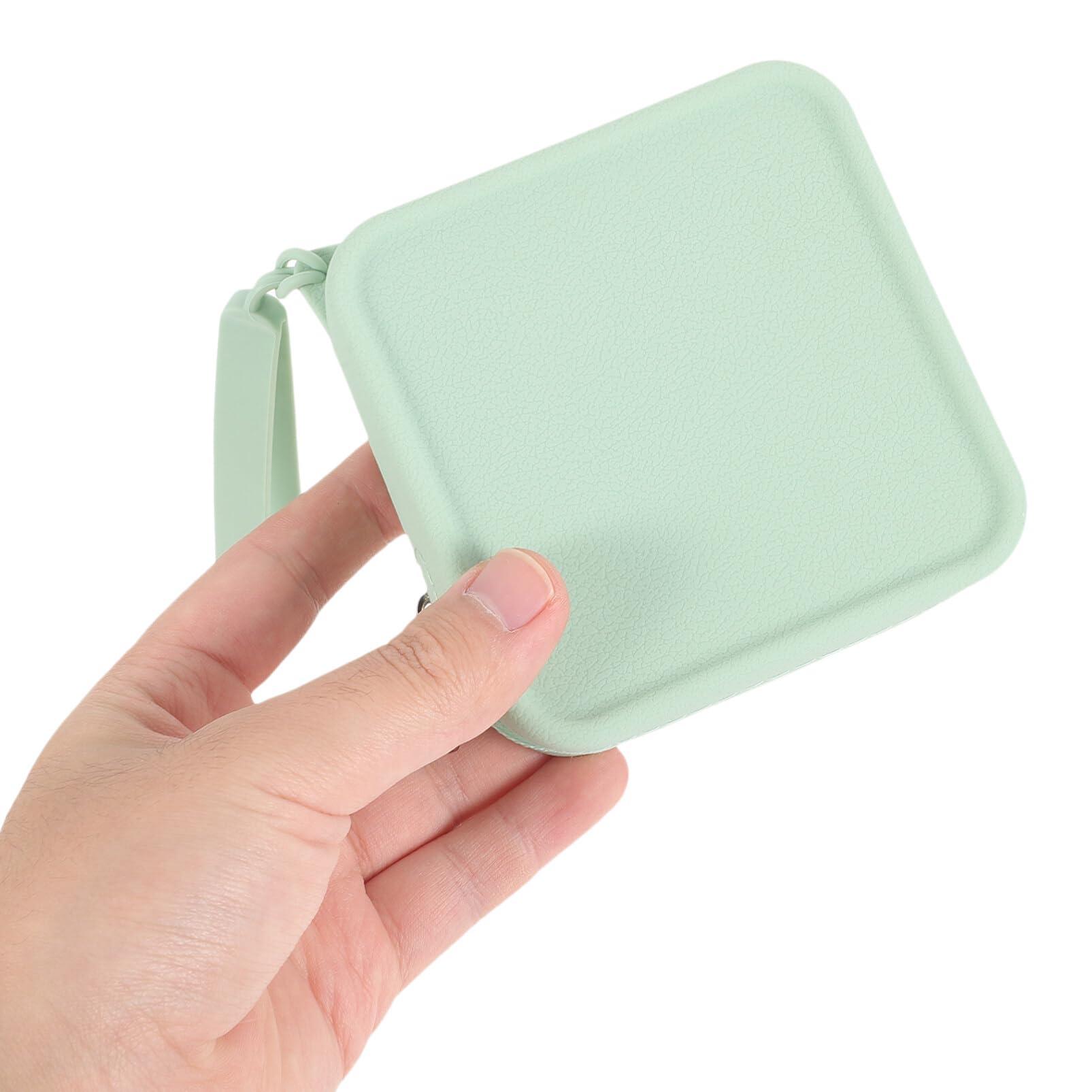 SOLUSTRE SOLUSTRE Sanitary Pad Bag Feminine Bag Sanitary Bags Tampon Holder for Purse Tampon Pouch Feminine Bag Tampon Bag for Purse Small Period Bag Travel Container Ocean