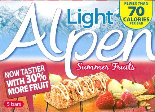 Weetabix Alpen Light Summer Fruits Bars 5Pk 105G