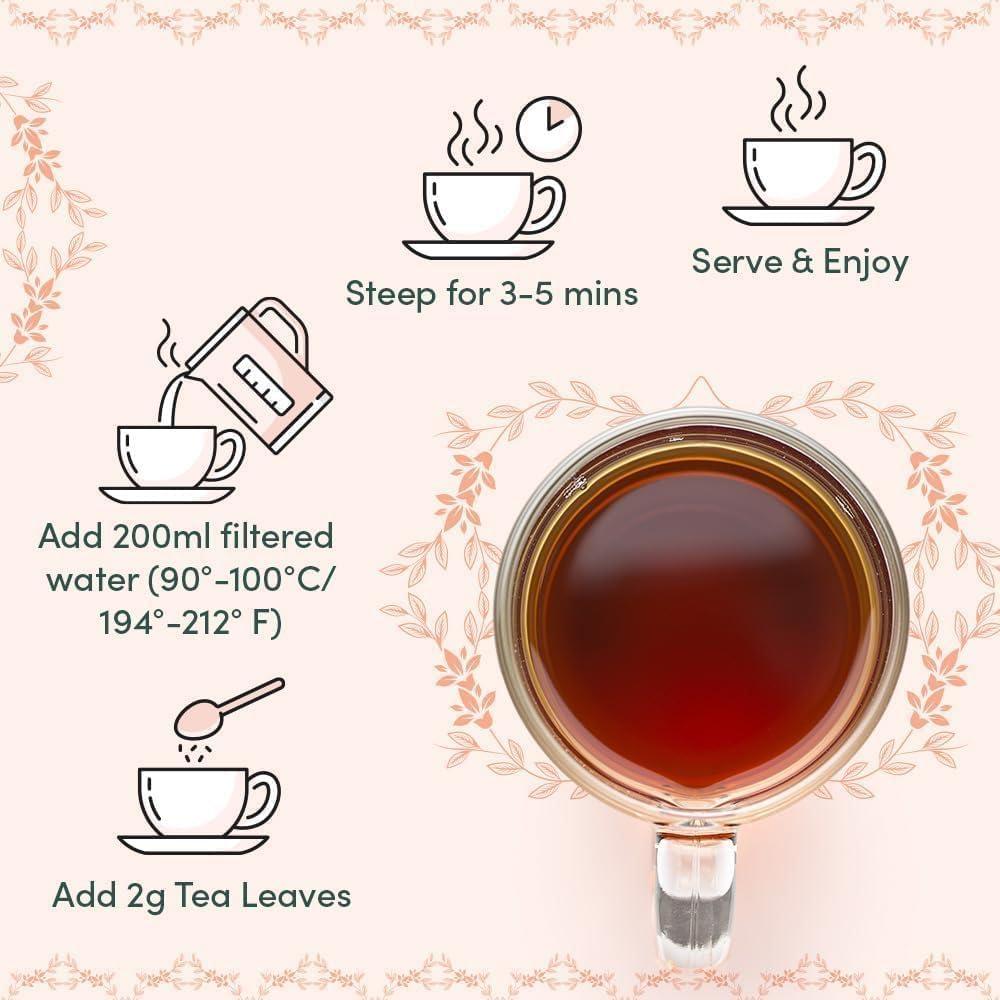 VAHDAM VAHDAM, Luxury Tea Gift Set | 24 Unique Loose Leaf Teas in Tin Caddies - Premium Tea Gift Box | Valentines Day Gifts for Women & Men