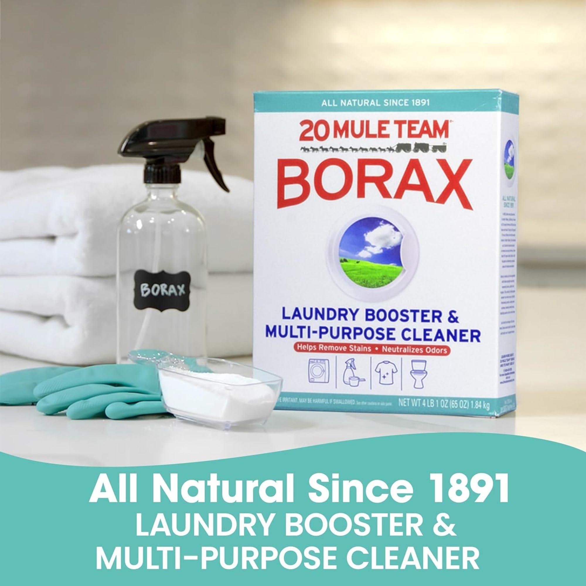 20 Mule Team Borax 20 Mule Team Detergent Booster, 65 Oz