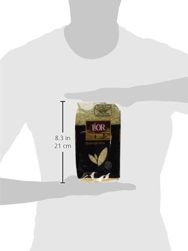 LiOR Lior All Natural Basmati Rice, 35.3 Ounce (Pack of 12)