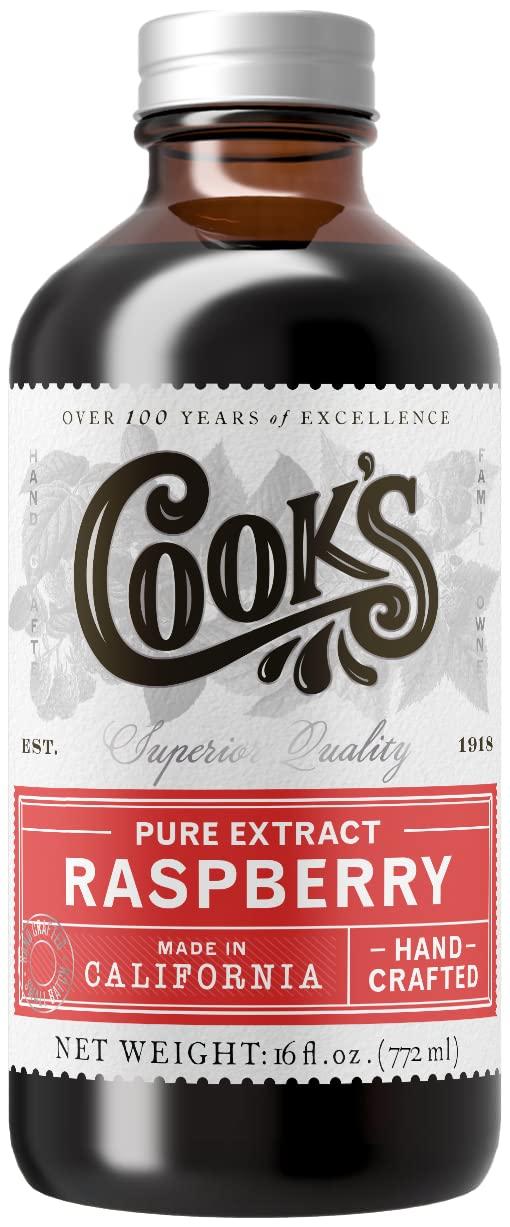 COOK'S Cook's Pure Red Raspberry Extract 16 oz
