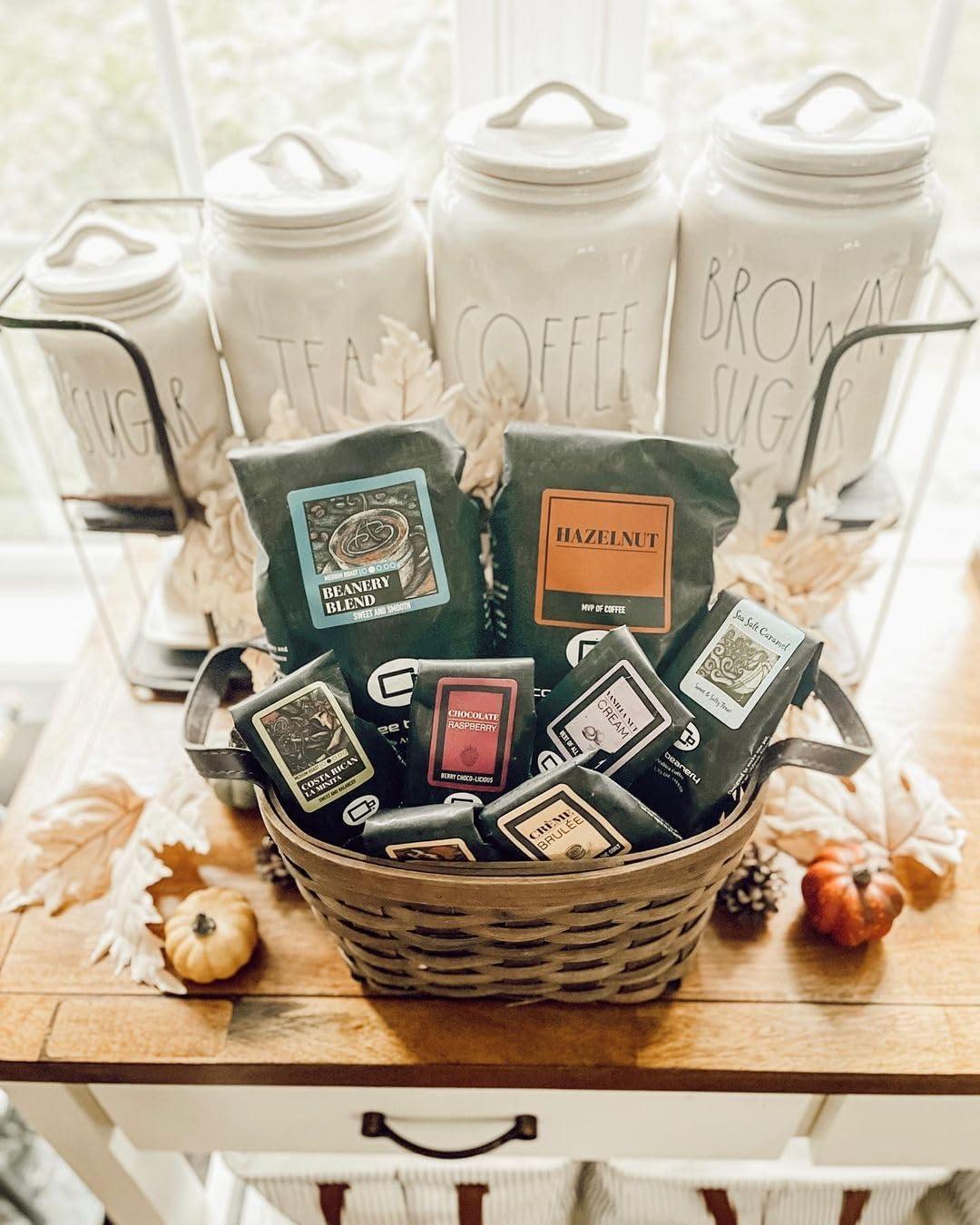 Coffee Beanery Coffee Beanery Chocolate Fudge Flavored Coffee, 1-1.75oz Try Me Size Coffee Sampler, Light-Medium Roast