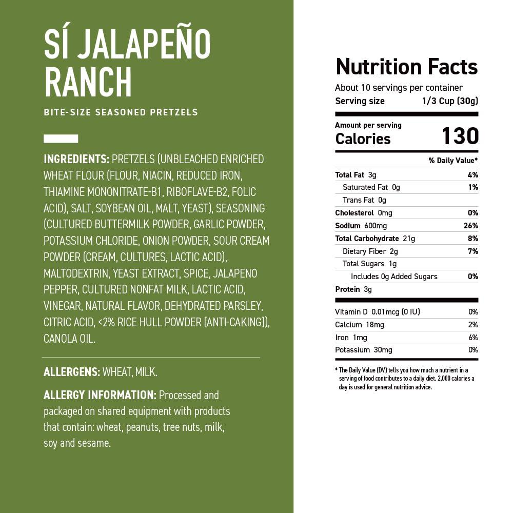 Evolve Etzels Bite Size Seasoned Pretzels, Clean Label, Non-GMO, No Corn Syrup, No MSG, 0-2g Added Sugar, Pure Natural Flavor, Nothing Artificial (Single, Originally Original)