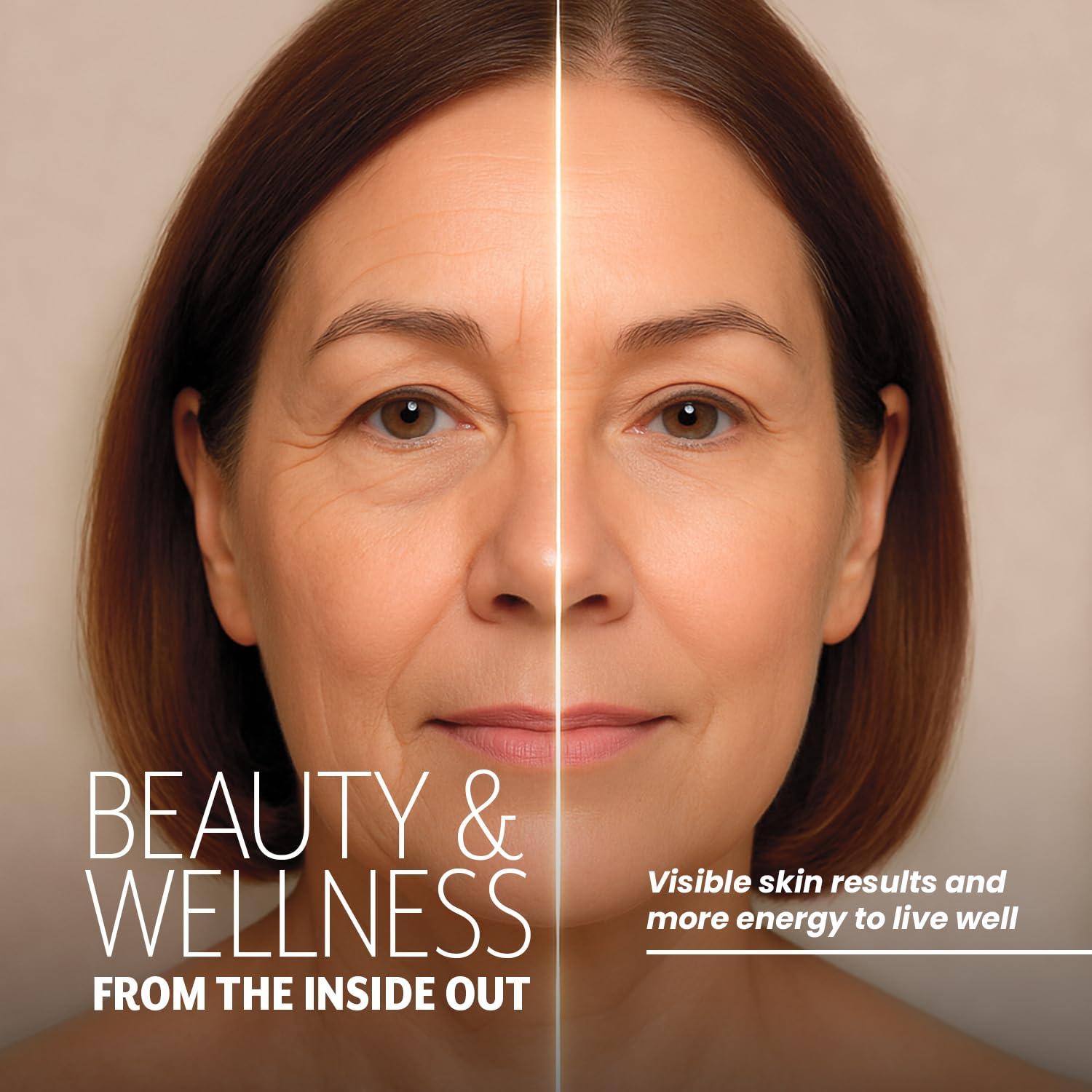 QUALINOVA QUALINOVA Liquid Collagen Supplements Variety Pack for Women - Daily Dose of Tropical Flavors with Essential Nutrients (10g Collagen / 1.86 fl oz - 30 Count)