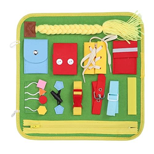 Dioche Memory Loss Fidget Blanket Dementia Sensory Pad Educational Sensory Toys Alzheimer Patient Anxiety Sensory Blanket Anxiety Relief Improves Mental Stimulation