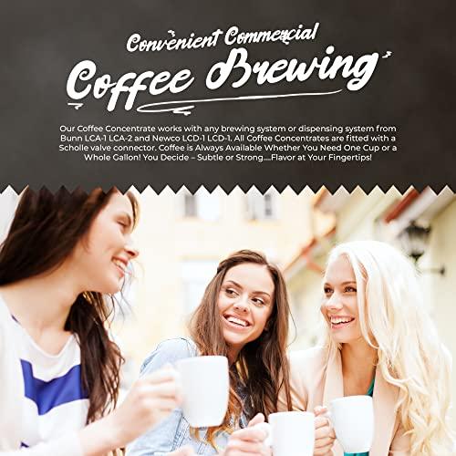 Christopher Bean Coffee Christopher Bean Coffee - Liquid Coffee Concentrate 30 to 1 Blend Bag in Box Instant Coffee or Cold Brew Concentrate - Hot or Iced Coffee Drinks - Chocolate Indulgence