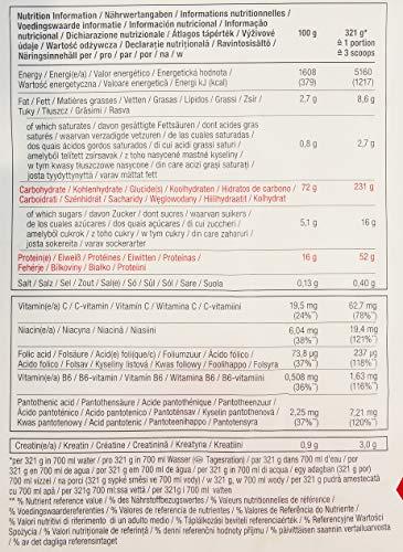 Dymatize Dymatize Super Mass Gainer Protein Powder, 1280 Calories & 52g Protein, 10.7g BCAAs, Mixes Easily, Tastes Delicious, Rich Chocolate, 12 lbs
