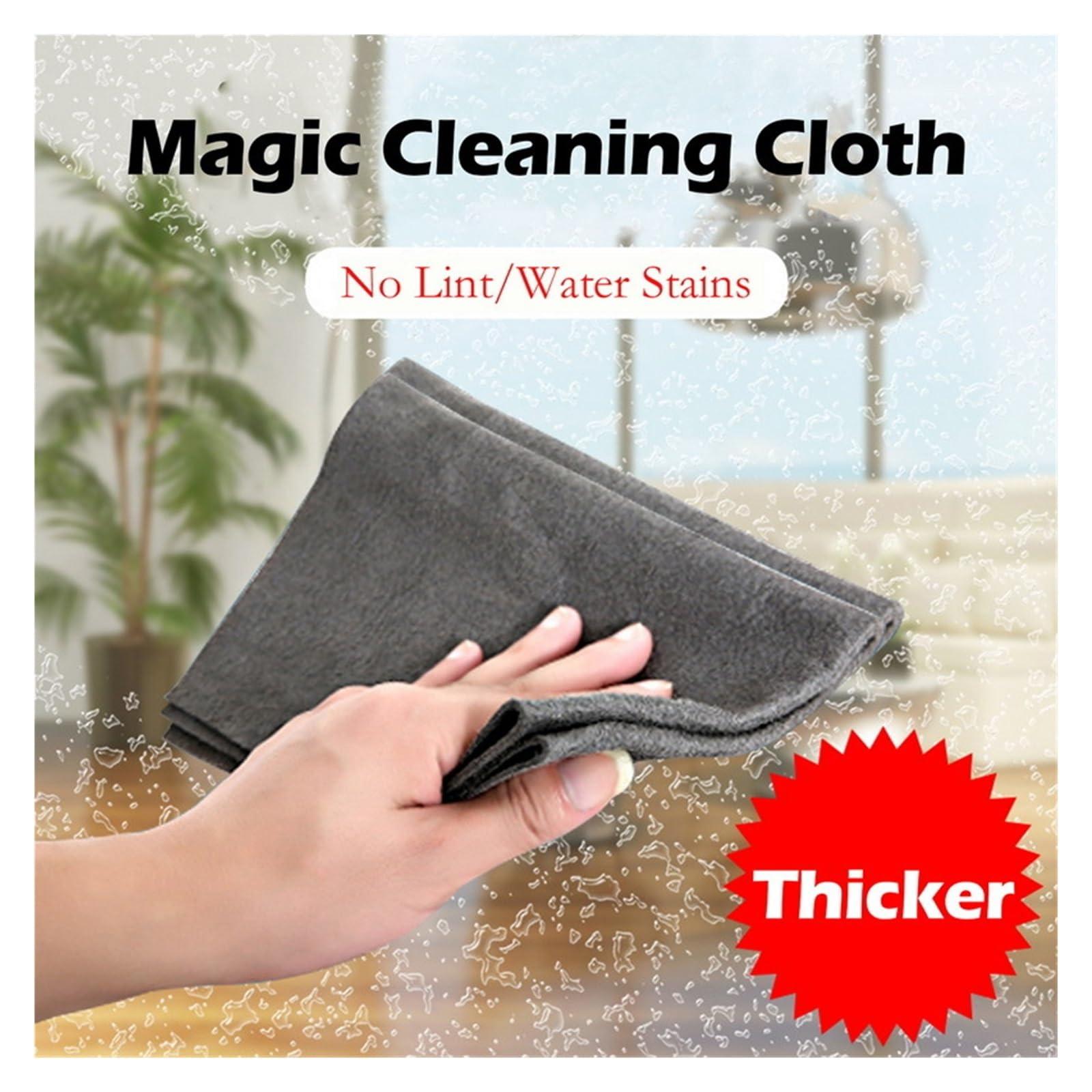 CLENEA Cleaning Cloth No Trace No Watermark Glass Cloth Car Windshield Glass Cleaning Cloth Microfiber Rag Quickly Absorbent (Color : 20X30CM, Size : 1PC)