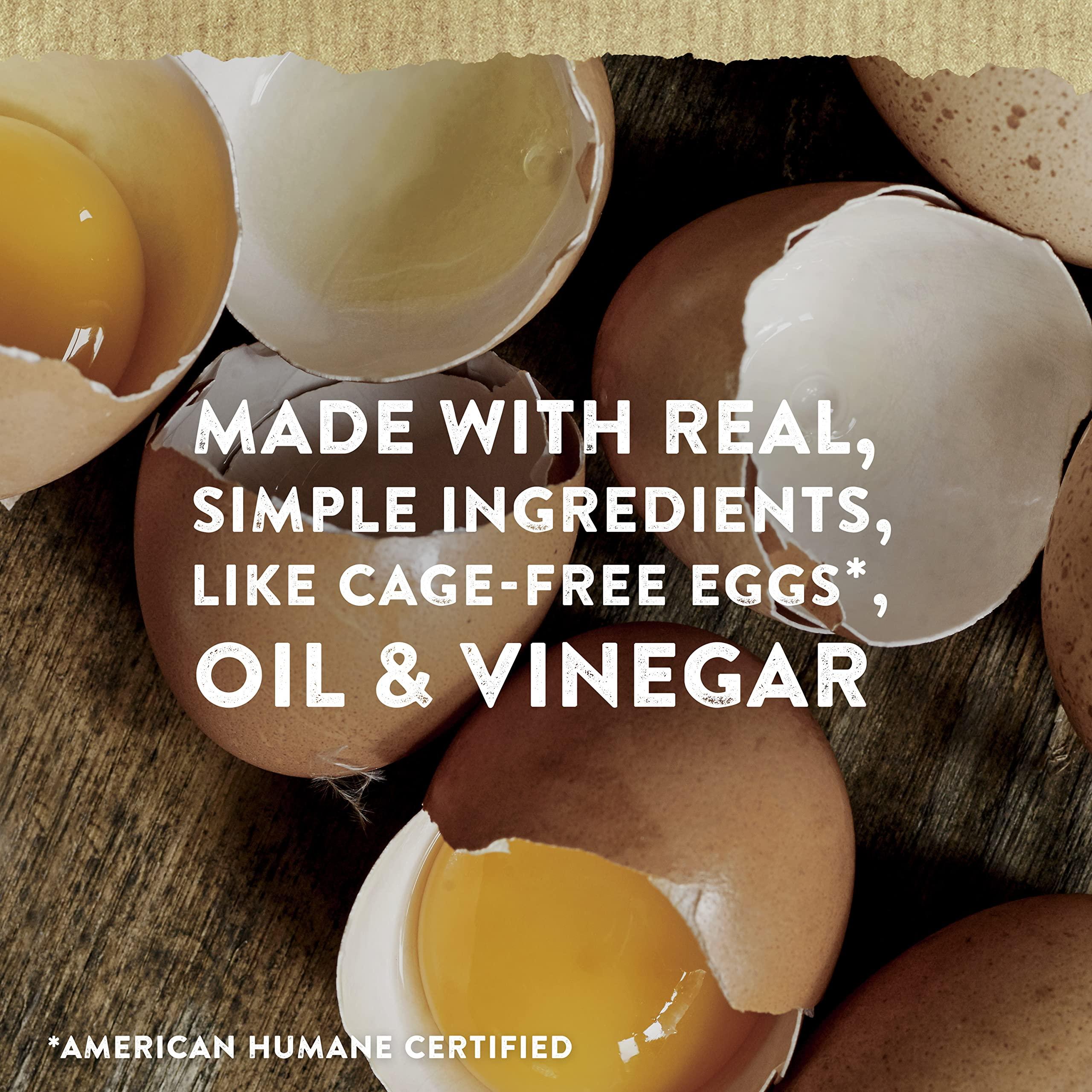 HELLMANN'S Hellmann\'s Light Mayonnaise Light Mayo 3 Count For a Creamy Condiment for Sandwiches and Simple Meals 60% Less Fat and Calories than Regular Mayonnaise 30 oz