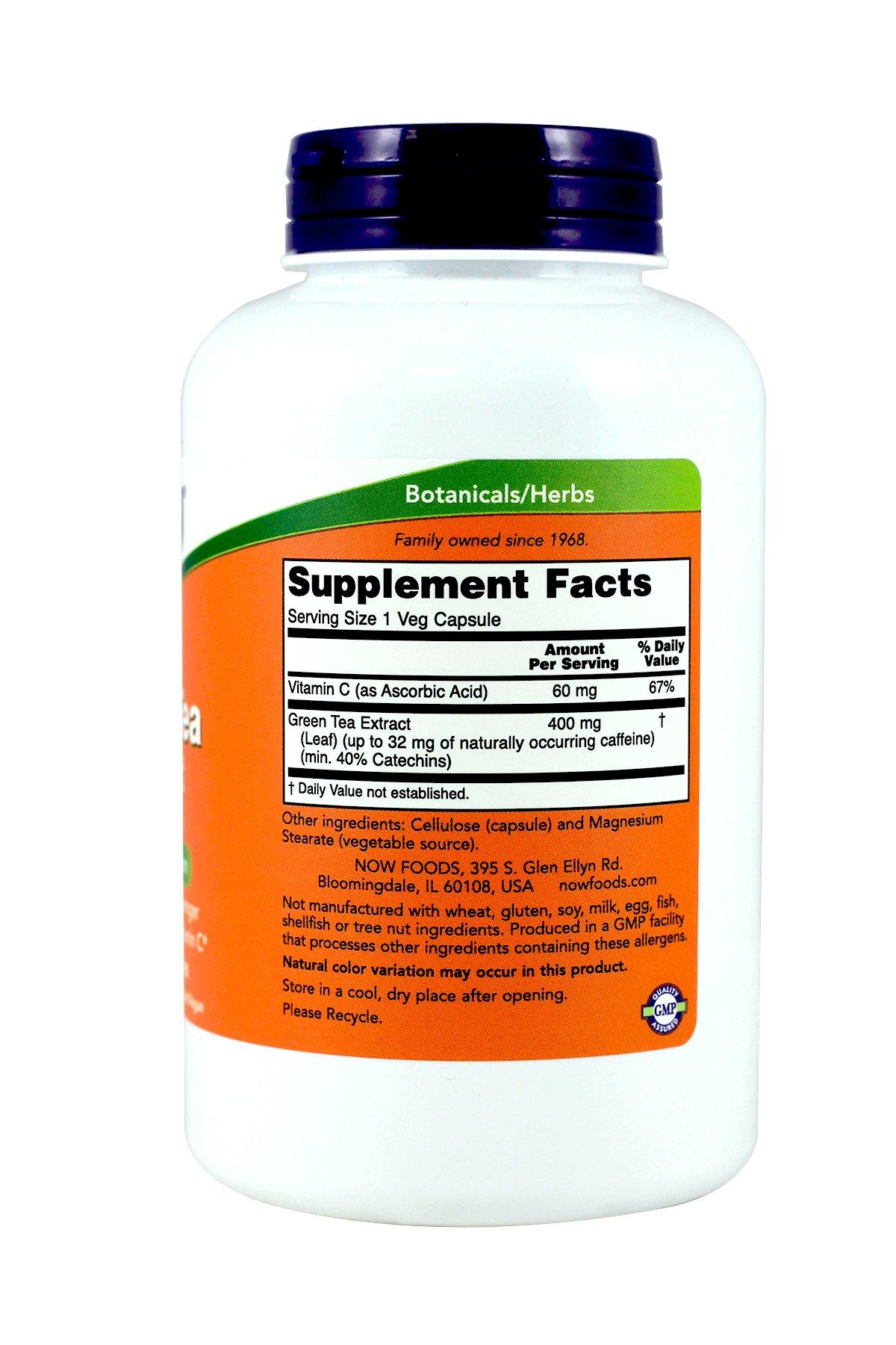 Now Foods Now Foods, Green Tea Extract 400 mg (250 X 2)