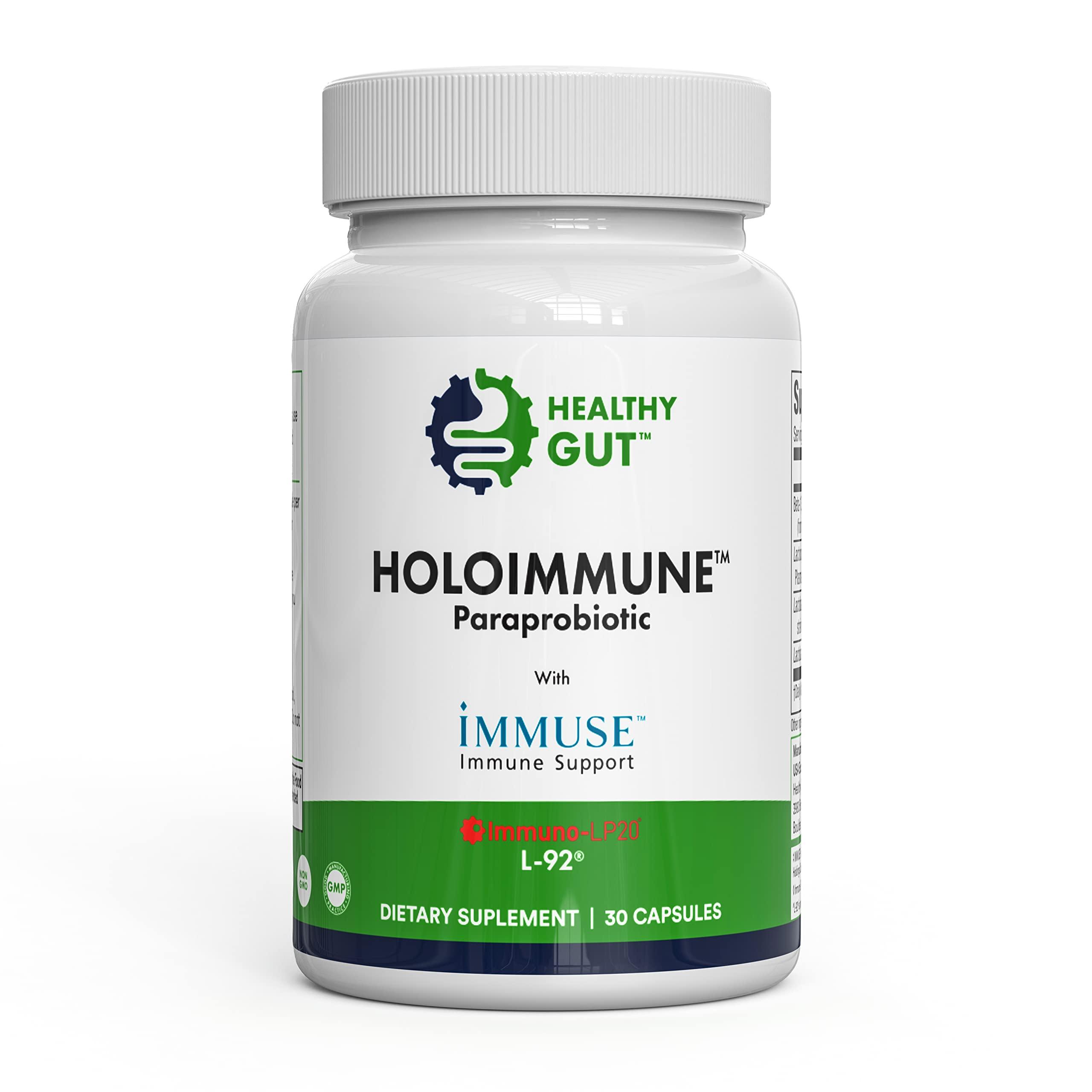Healthy Gut, LLC Healthy Gut HoloImmune | Paraprobiotic with Immuse Immune Support | 30 Servings