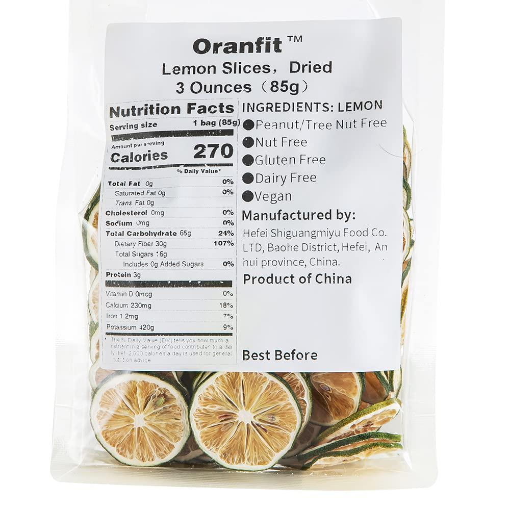 Oranfit Oranfit Dried Lime Slices, Natural Dried Lime Slices, Crafts Cake Decoration Cocktail Garnish Table Scatters Potpourri Candle Crafts (3oz/85g)