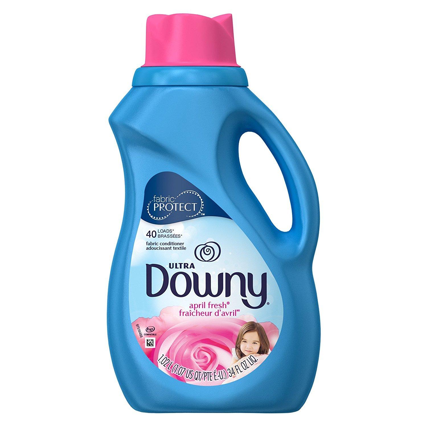 Downy Downy Ultra Laundry Fabric Conditioner Liquid (Fabric Softener), April Fresh, 40 Loads 34 Fl Oz