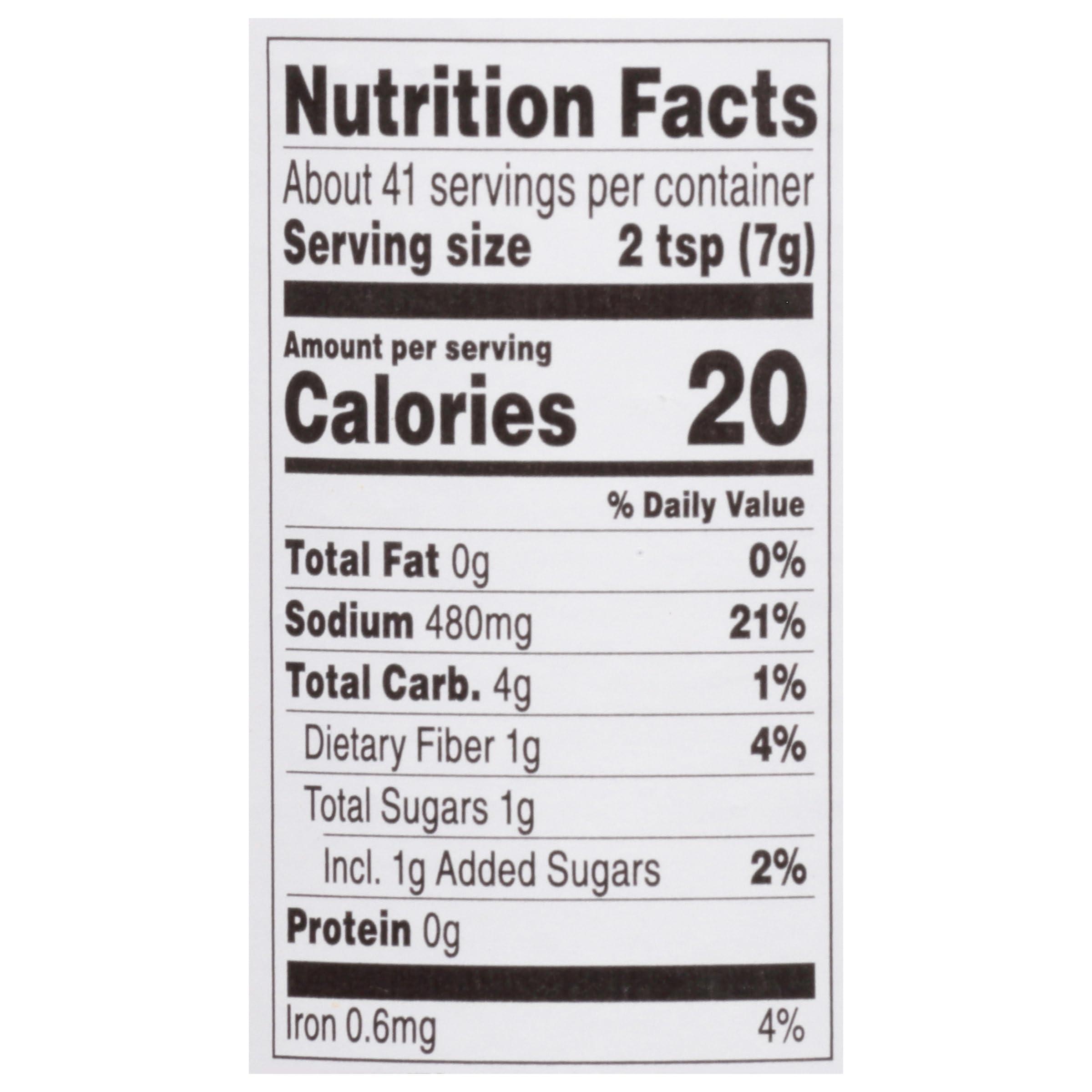 Tone\'s Tone\'s Taco Seasoning Blend, 10 Ounce Shaker (Pack of 6)