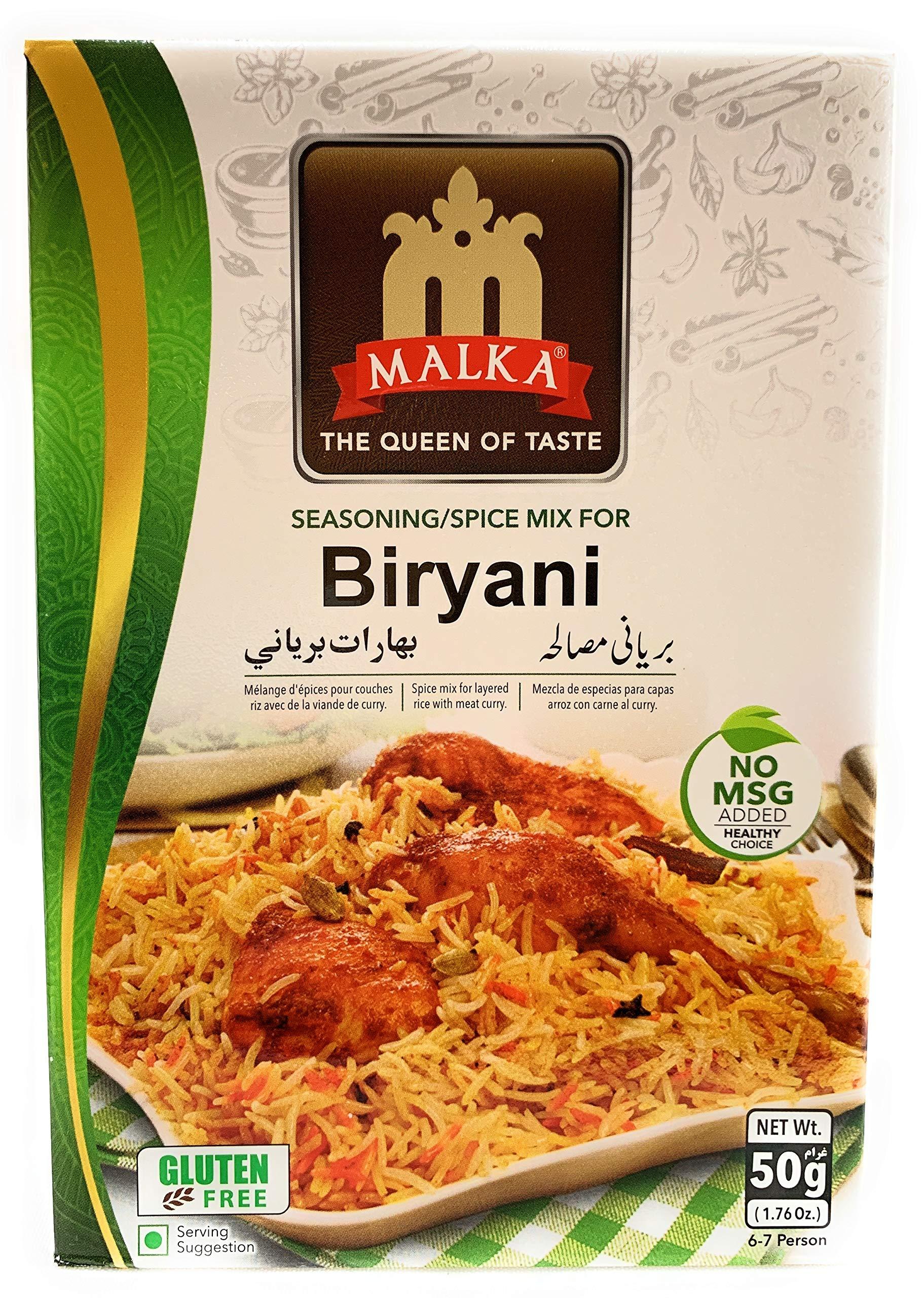 Malka Foods Malka Spices Plain Biryani Masala - Pack of 3