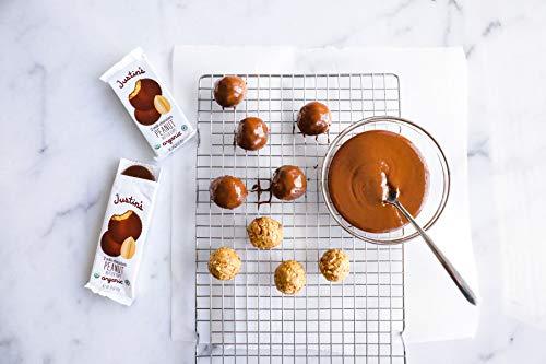 Justin's Nut Butter, Milk Organic Chocolate Peanut Butter Cups, 10 Count (Pack of 12)