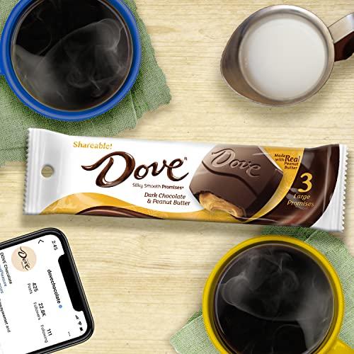 Dove DOVE Large PROMISES Dark Chocolate Peanut Butter Candy, 55 oz, 20 Packs per Carton