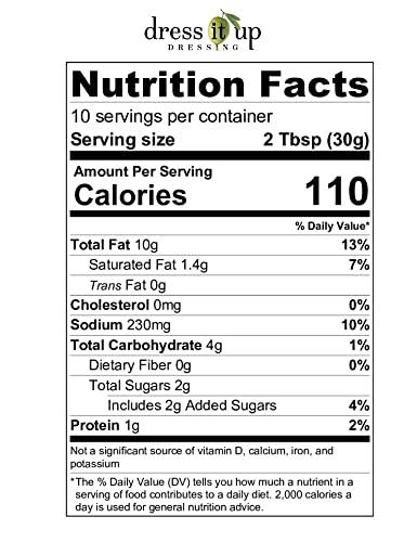 Dress It Up Dressing Dress It Up, Sesame Tahini Salad Dressing, 10 oz