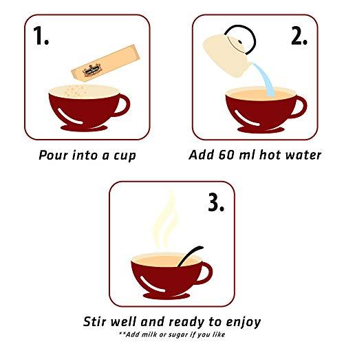 TNI King Coffee King Coffee Espresso Instant Coffee Vietnamese Coffee Arabica Instant Coffee Mix Medium Roast 15 sticks per box x 2.5g - Pack of 2