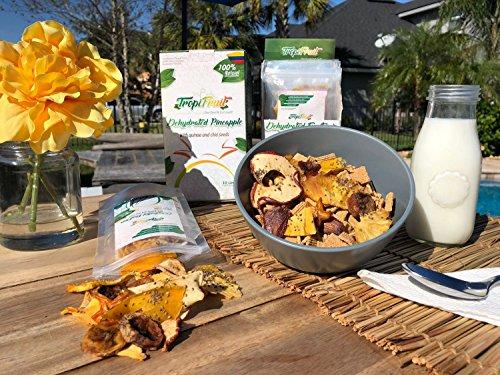 TropiFruit Tropifruit - Organic Fruit Mix Flavor Dehydrated Snacks with Quinoa and Chia Seeds Box x 10 Units