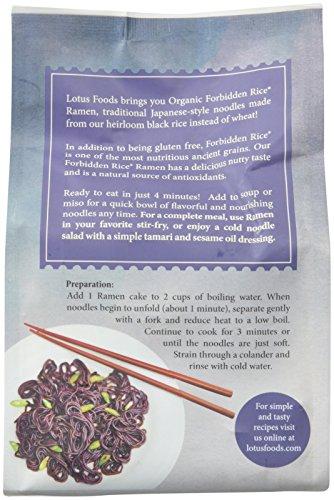 Lotus Foods Lotus Foods Organic Ramen Noodles-Forbidden Rice-10 oz