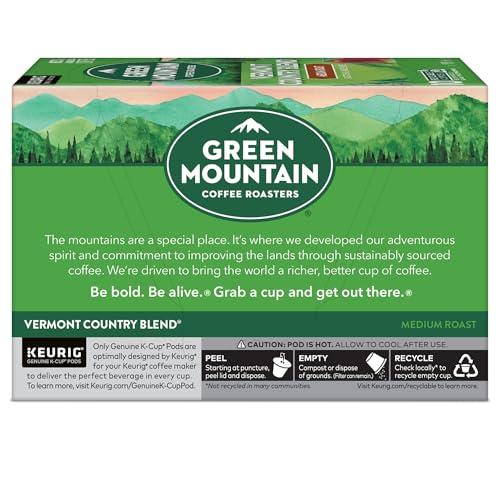 Green Mountain Coffee Roasters Green Mountain Coffee Roasters Vermont Country Blend Keurig Single-Serve K-Cup Pods, Medium Roast Coffee, 60 Count (6 Packs of 10)