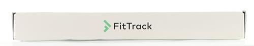 FitTrack FitTrack Dara Smart BMI Digital Scale - Measure Weight and Body Fat - Most Accurate Bluetooth Glass Bathroom Scale (Black)