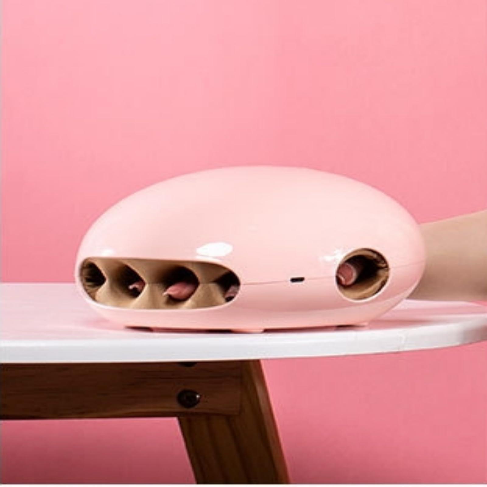 DAMEINV DAMEINV Intelligent Electric Hand Massager, Wireless Air Pressure, Hot Finger Joint Massager,Hand Massager for Adult Commuter