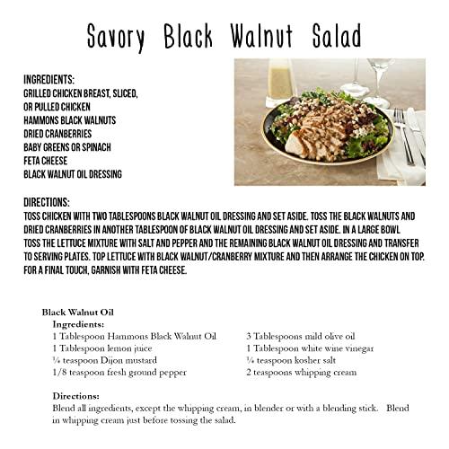 Hammons Hammons Black Walnuts Fancy Large Highest Protein Naturally GlutenFree Top Keto Nut, Bold/Distinct/Earthy/Nutty Bold, distinct, earthy, 80 Ounce