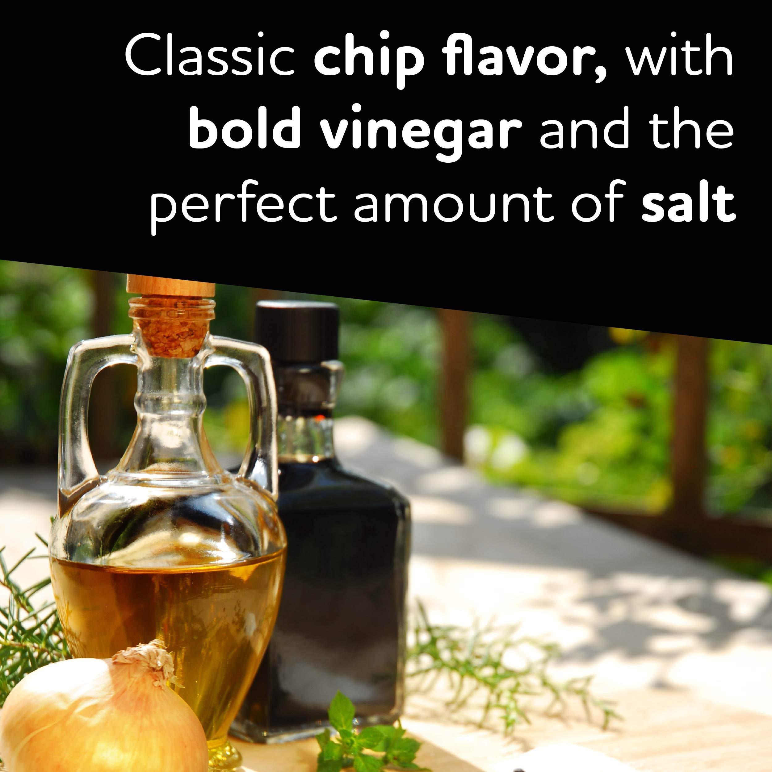 Zapp's Zapp’s New Orleans Kettle-Style Potato Chips, Salt and Vinegar – Crunchy Chips with a Bold Flavor, Great for Lunches or Snacking on the Go, 1.5 oz. Bag (Pack of 30)