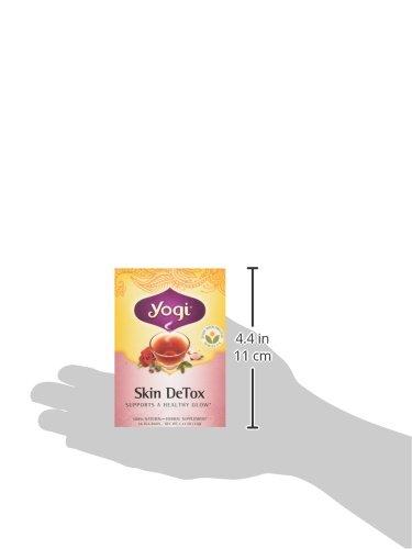 Yogi Yogi Herbal Tea, Skin Detox 16 Count (Pack of 3)