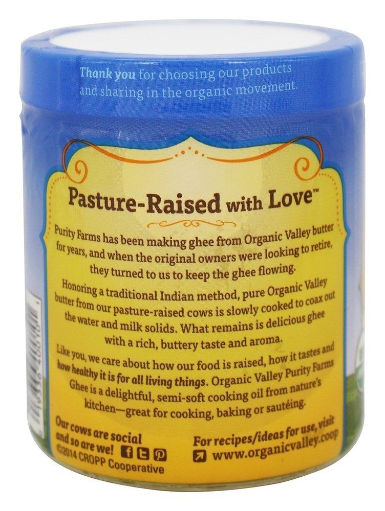 Organic Valley Purity Farm Ghee (Clarified Butter), 7.5-Ounce
