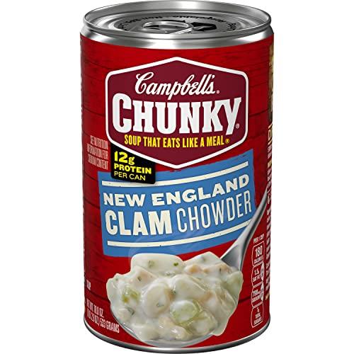 Campbell's Campbell's Chunky Soup, New England Clam Chowder, 18.8 Oz Can
