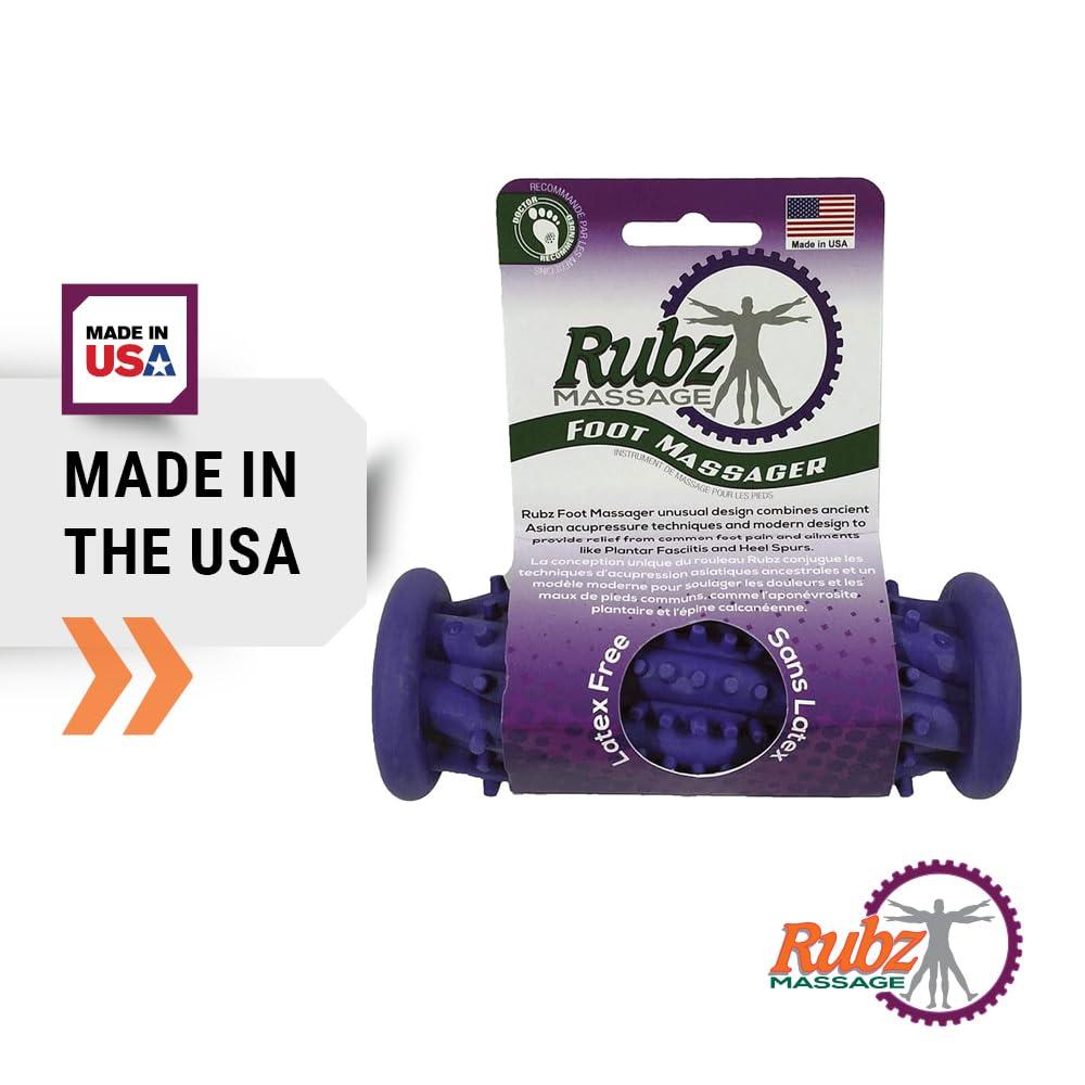 Due North Due North Foot Rubz Foot Massage Roller, 0.4 Pound, Multi Colored (DNFM1)