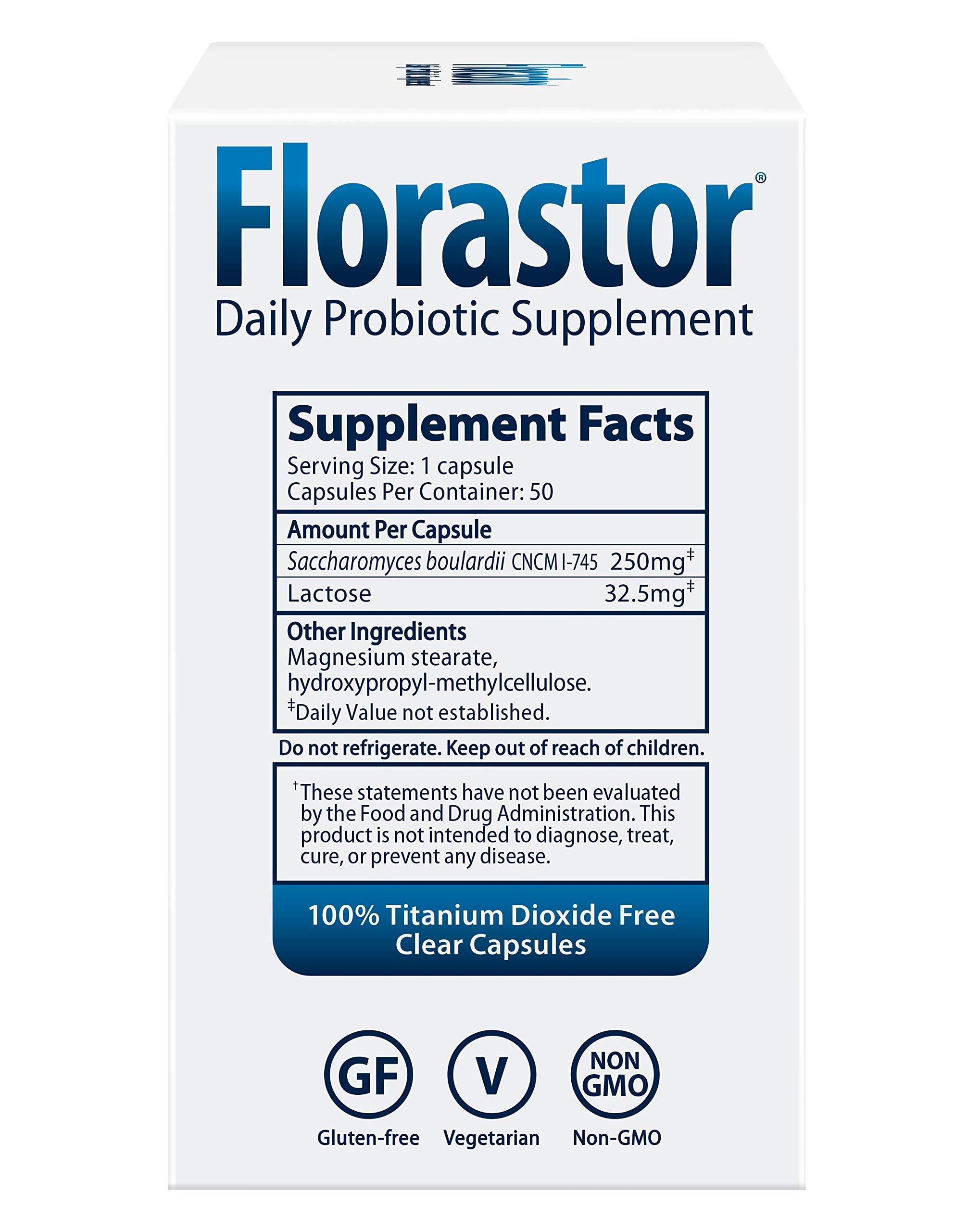 Florastor Florastor Probiotic 50 ea 250 mg