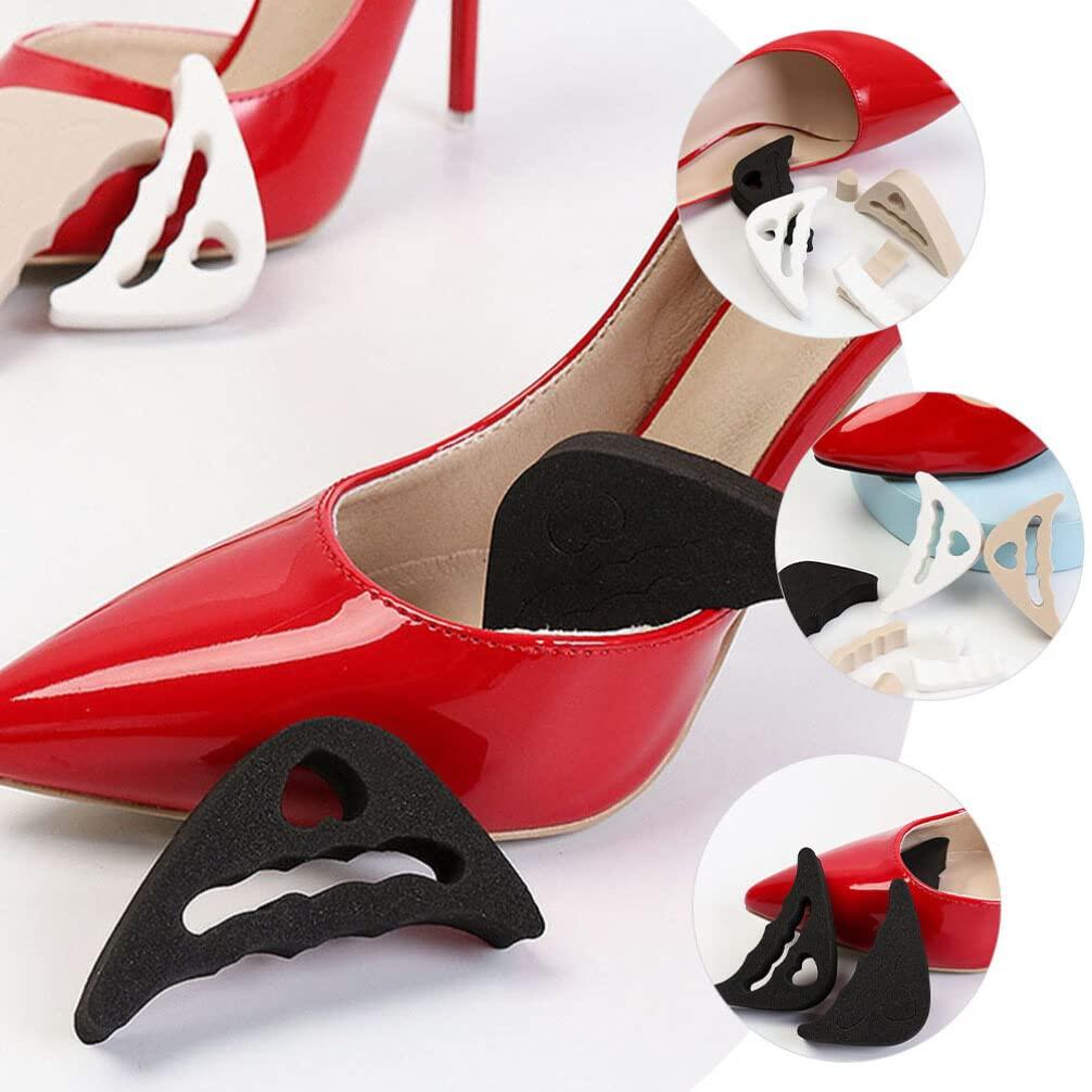 Beaupretty 6 Pairs Insole Shoe Toe Filler Inserts for High Heel Shoes Toe Inserts for Shoes Too Big Too Big Shoe Toe Plugs Toe Filler Inserts for Shoes Too Big Shoe Toe Inserts Shoe Filler