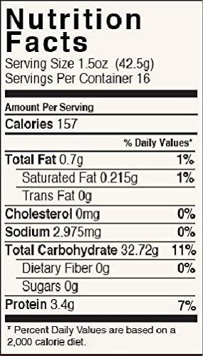 Pride Of India Pride Of India - Extra Long Brown Basmati Rice - Naturally Aged Healthy Grain, 1.5 Pound Jar